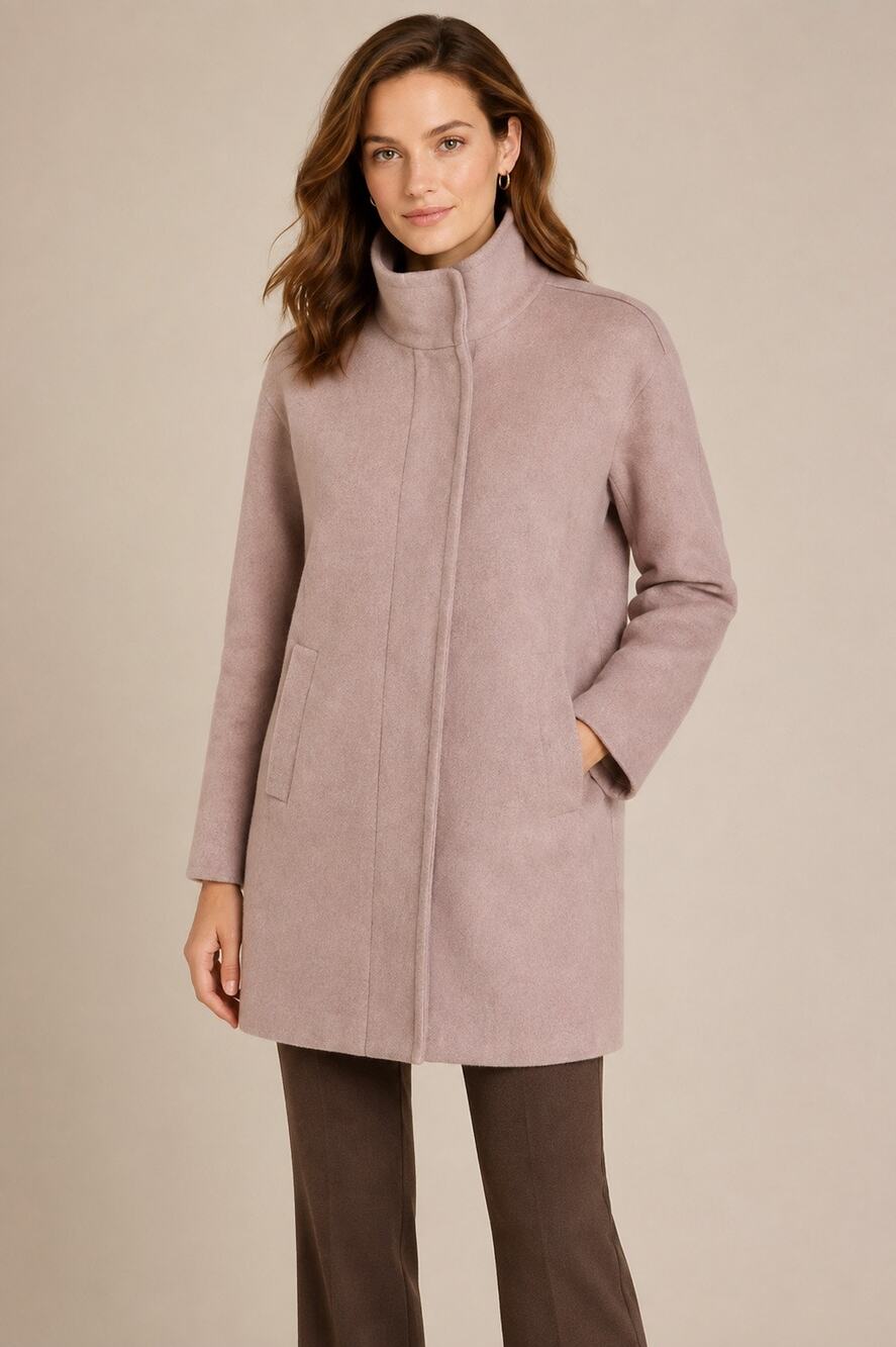 J.Crew Cocoon Coat in Italian Stadium Cloth by Nello Gori – Size 6